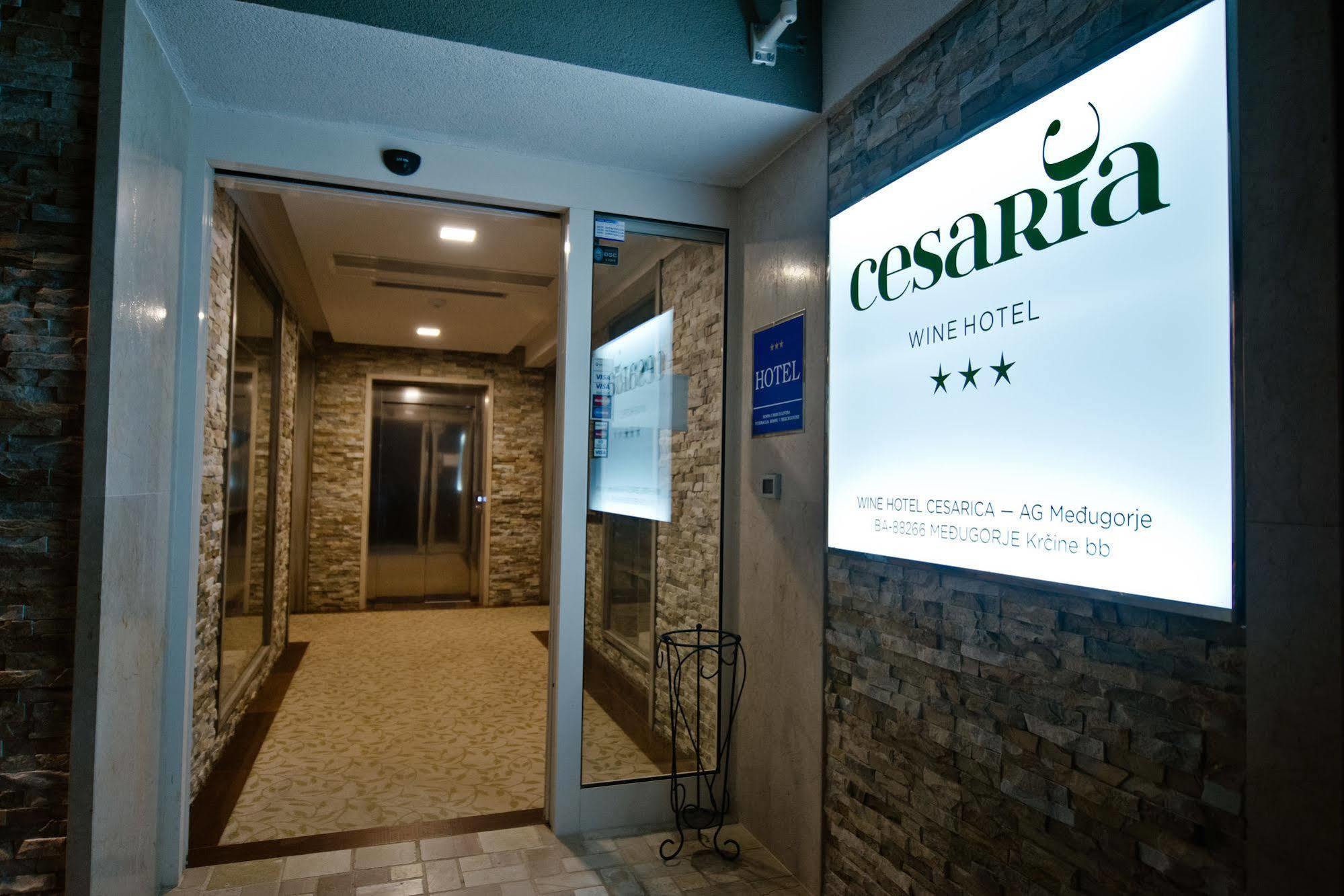 Wine Hotel Cesarica Međugorje Eksteriør bilde