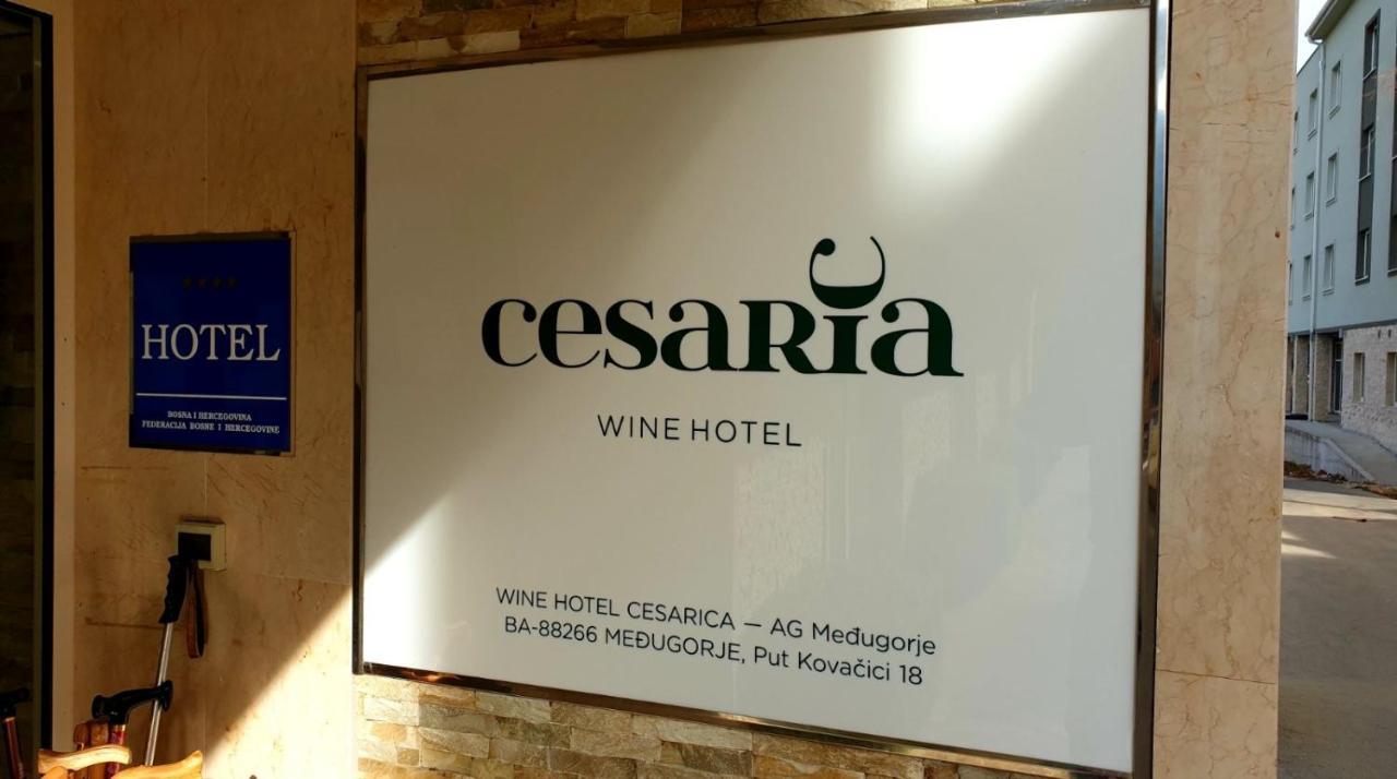 Wine Hotel Cesarica Međugorje Eksteriør bilde